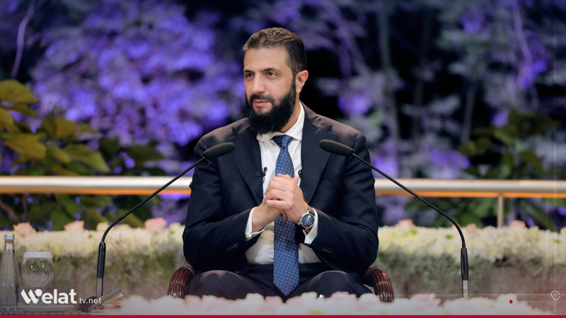 AFP: Al-Sharaa Says Syria Has No Intention of Entering Lebanon